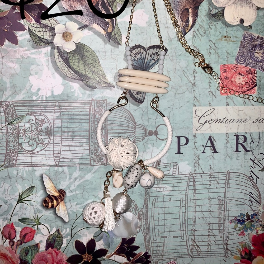 Marsh long plunder necklace